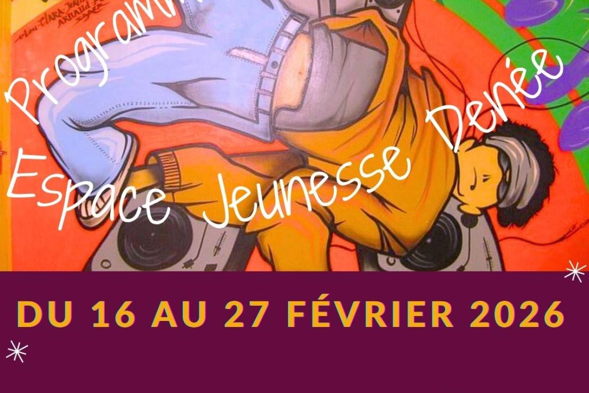 Programme espace jeunesse des vacances d'hiver 2026