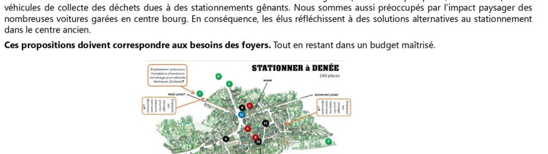 Retour sur l'enquête publique: Stationnement dans le vieux bourg Retour sur l'enquête publique: Stationnement dans le vieux bourg