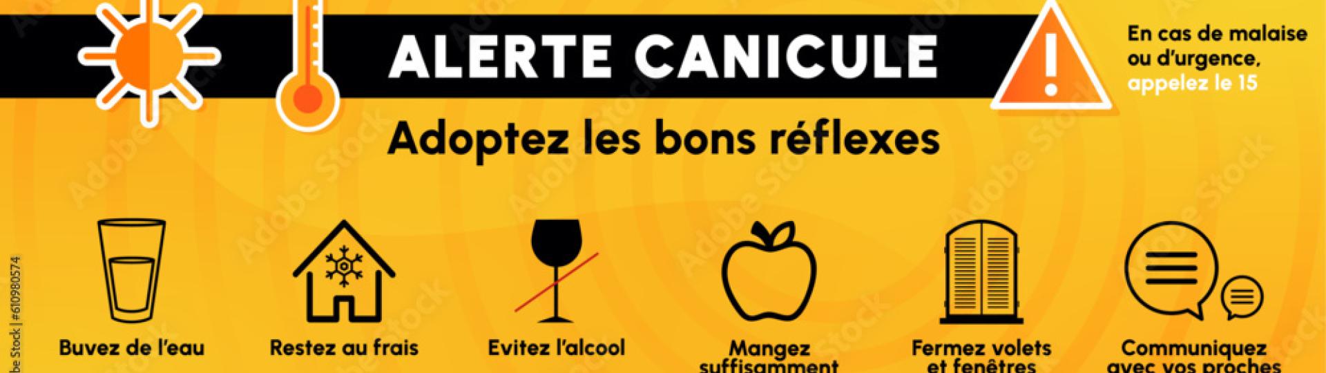 Alerte orange canicule