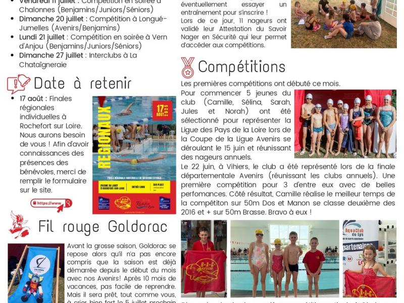 Newsletter Juillet 2025