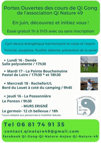 cours d'essai gratuit de Qi Gong cours d'essai gratuit de Qi Gong